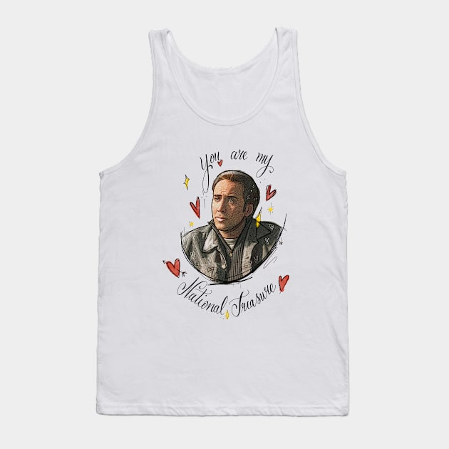 National Treasure Tank Top by Jurassic Ink